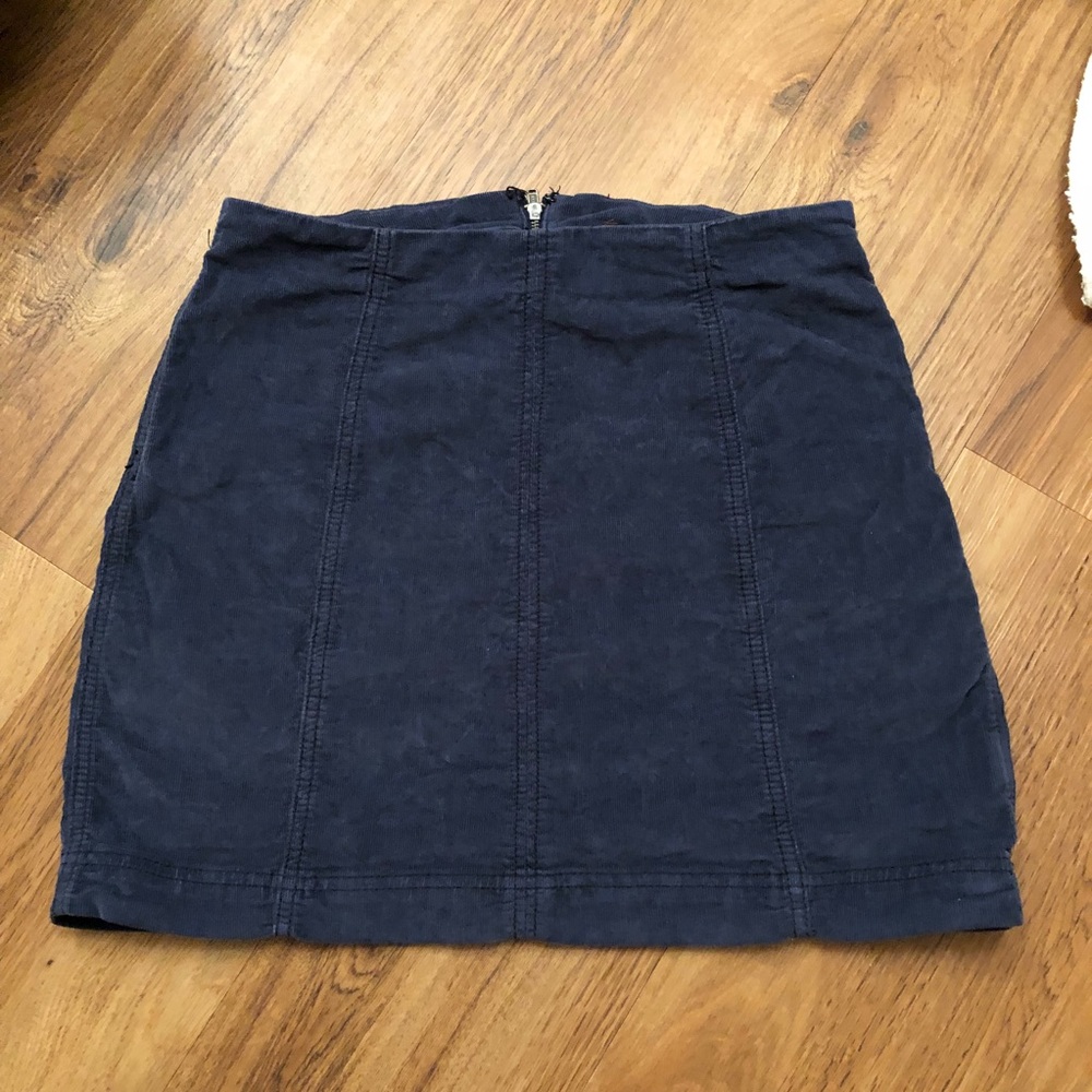 free people corduroy modern femme skirt